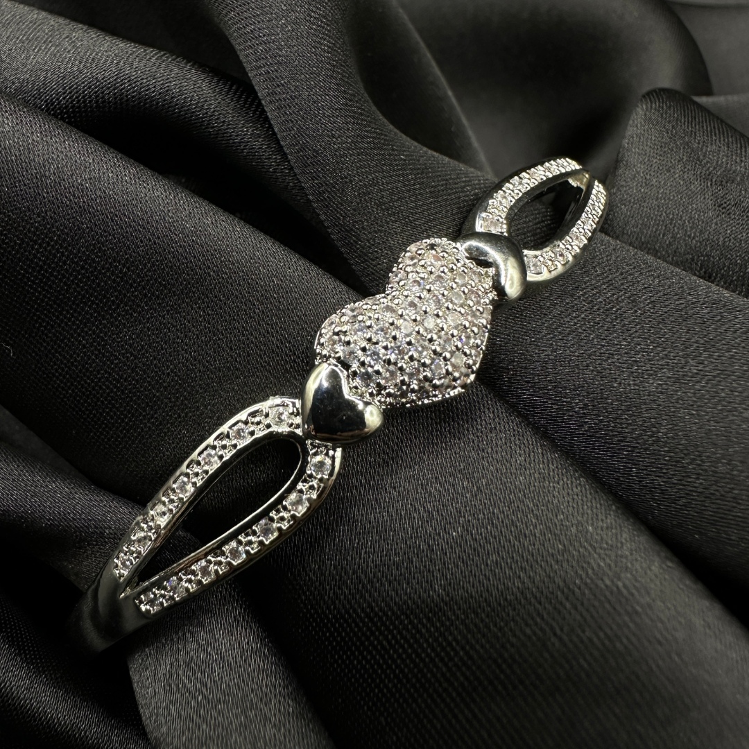 Radiant Heart Charm Bracelet