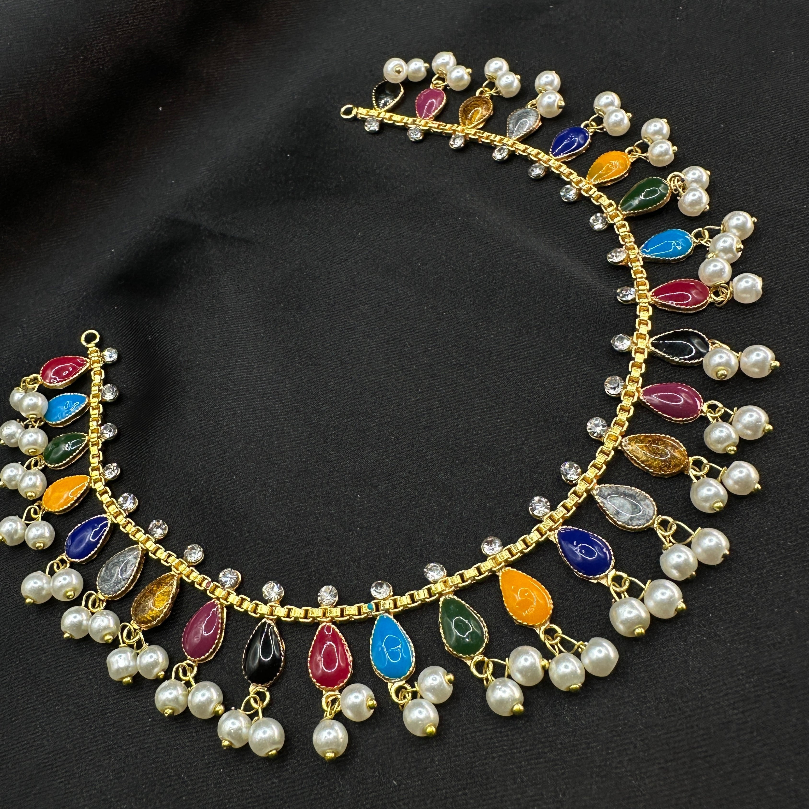 Rang Mahal Kundan Pearl Choker