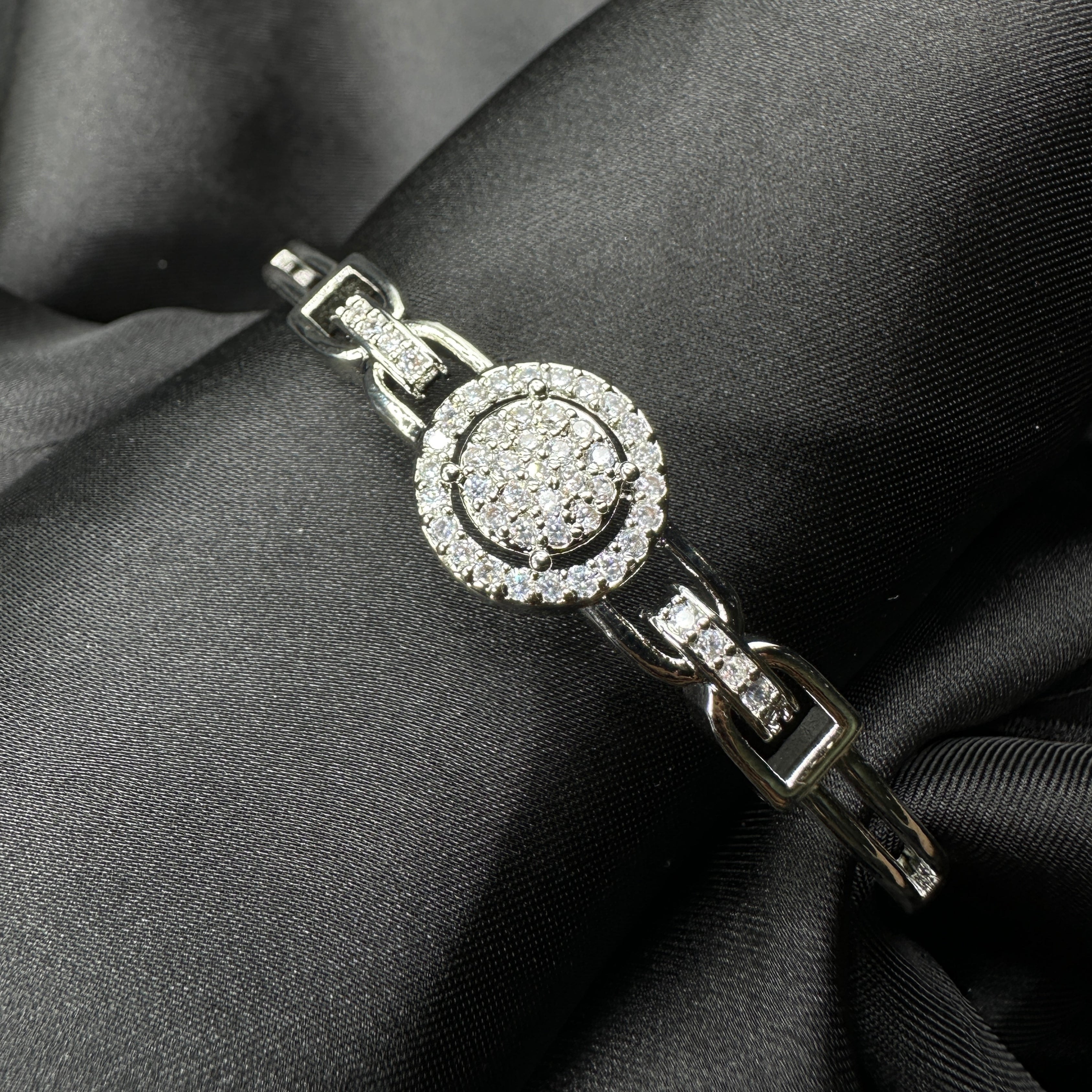 Celestial Halo Link Bangle