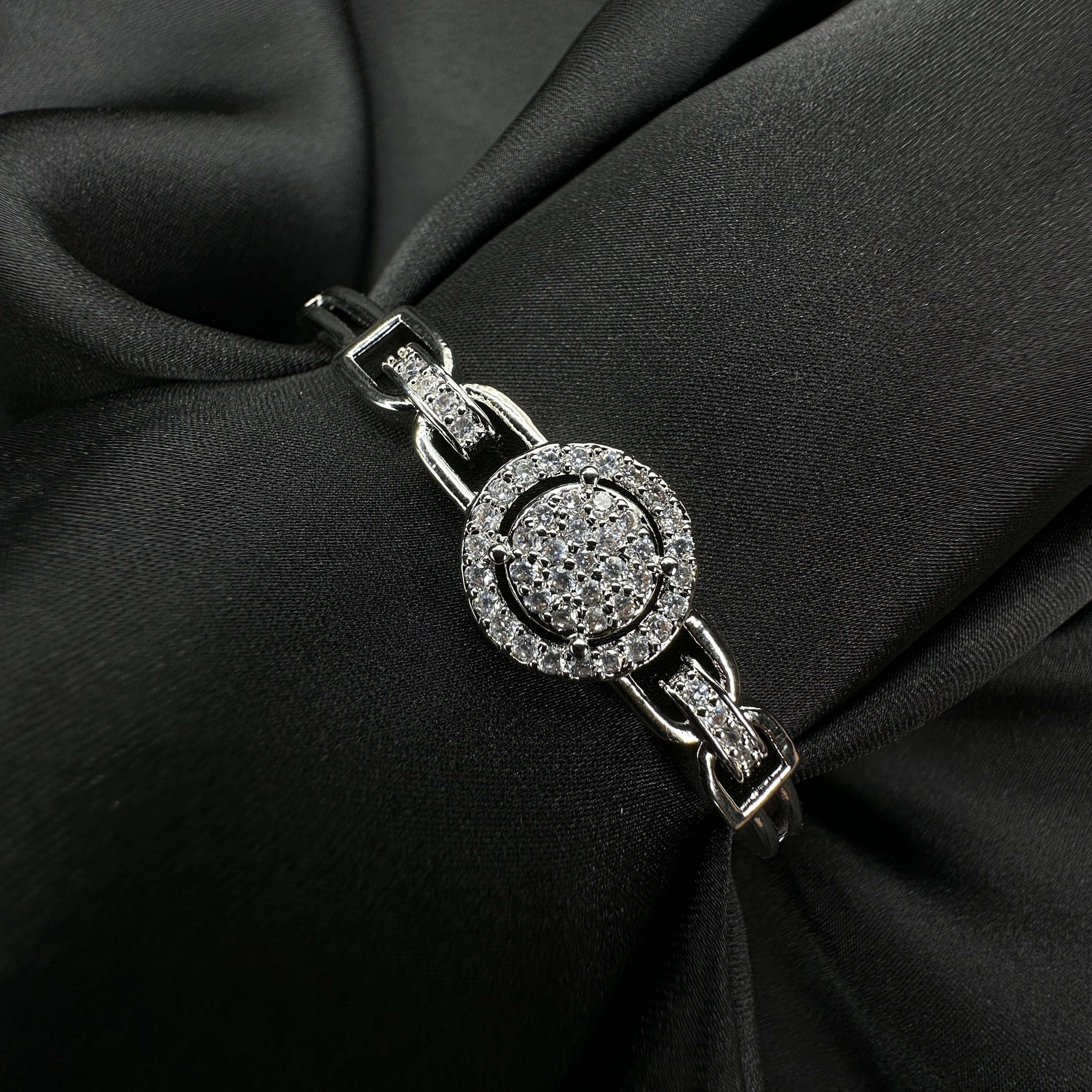 Celestial Halo Link Bangle