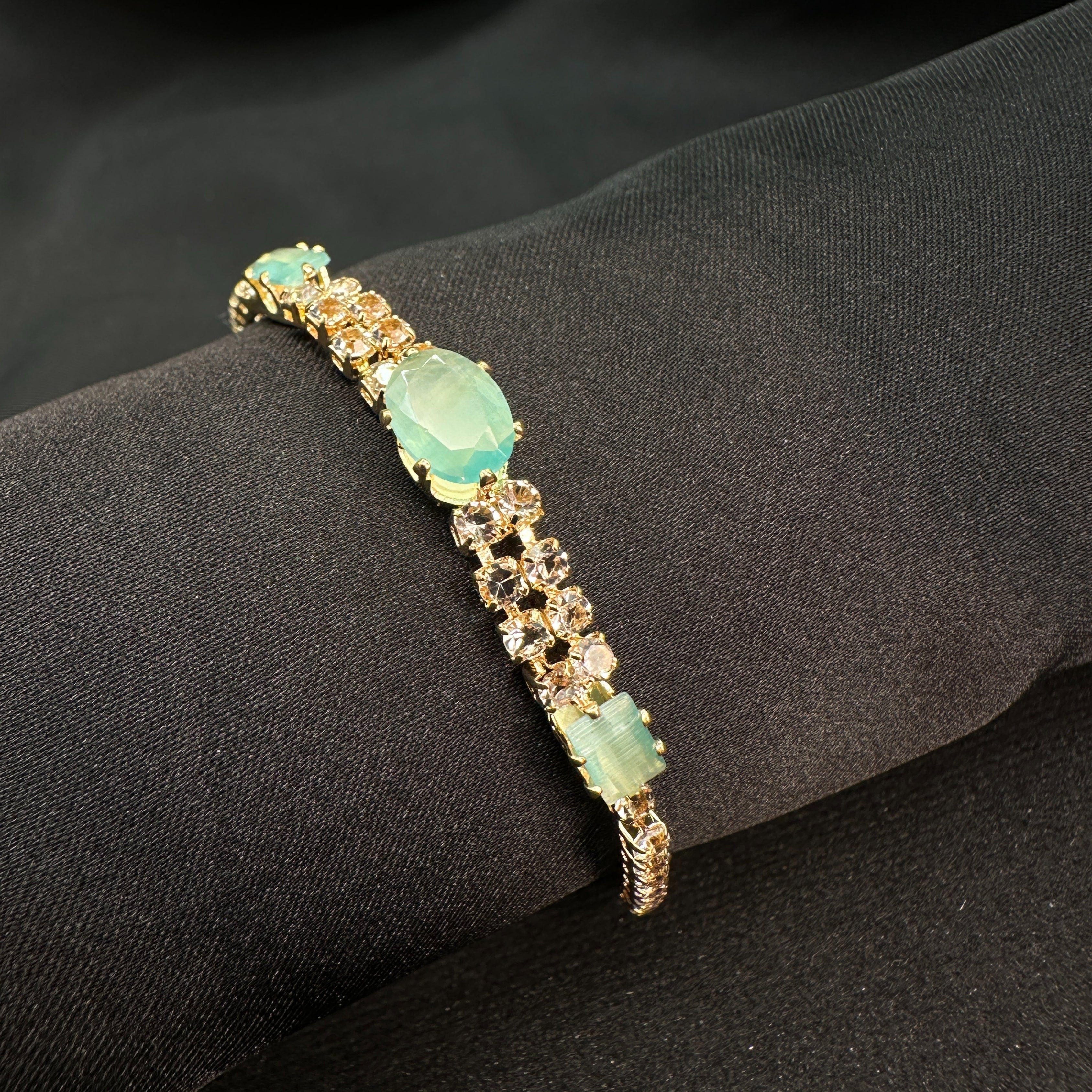 Celeste Glow Crystal Bangle